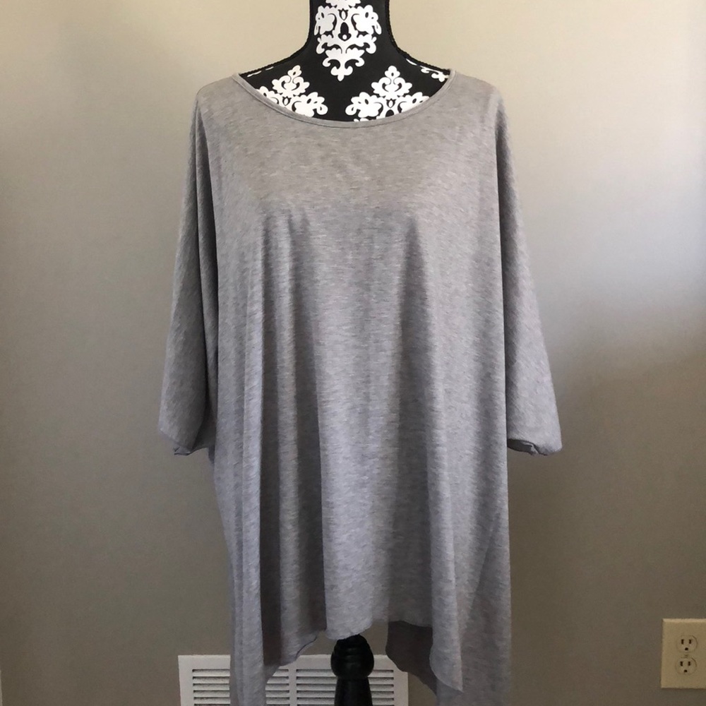 Grey oversized tunic